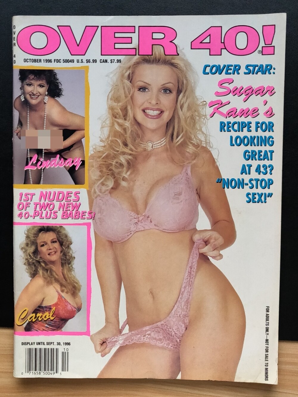 Adult Men's Magazine Over 40! October 1996